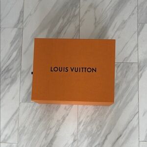 Authentic Louis Vuitton Signature Orange Box